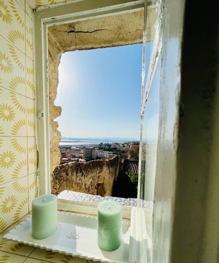Appartamento Antica Dimora La Madonnina, residenza storica con vista incantevole a Cagliari Esterno foto